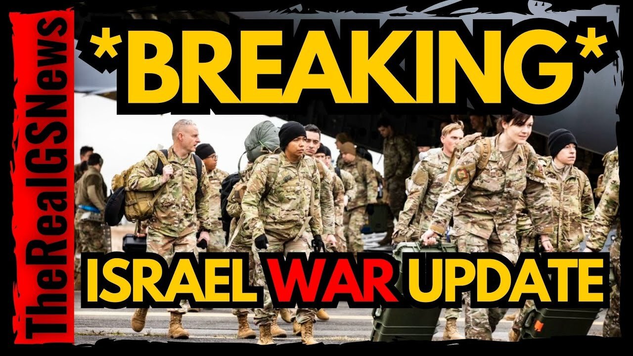 RED ALERT!!! US DEPLOYING TROOPS TO ISRAEL - ISRAEL EVACUATES 70,000 RESIDENTS