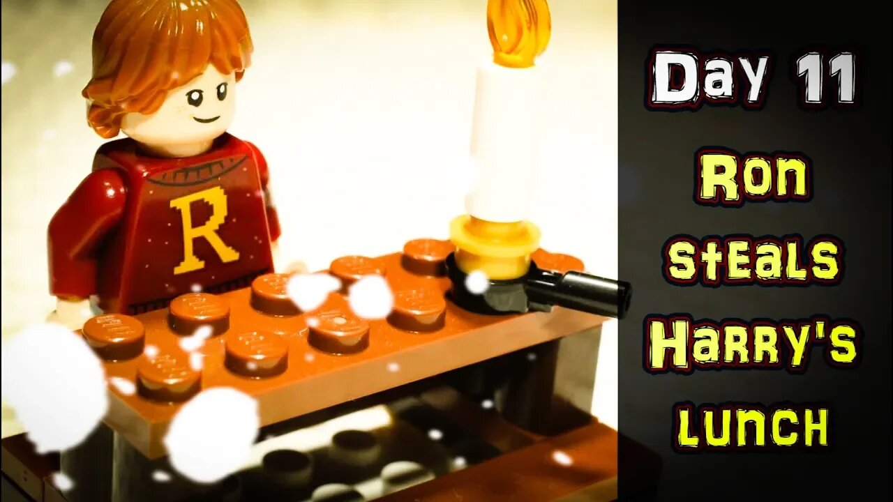 RON STEALS HARRY'S LUNCH (Harry Potter's Advent Adventure - Day 11)