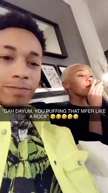 “GAH DAYUM , YOU PUFFIN THAT MFr LIKE A ROCK!”