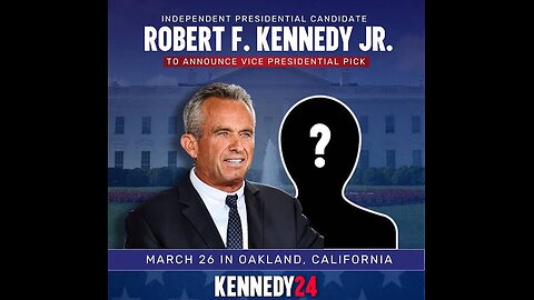 LIVE: RFK Jr. VP Announcement