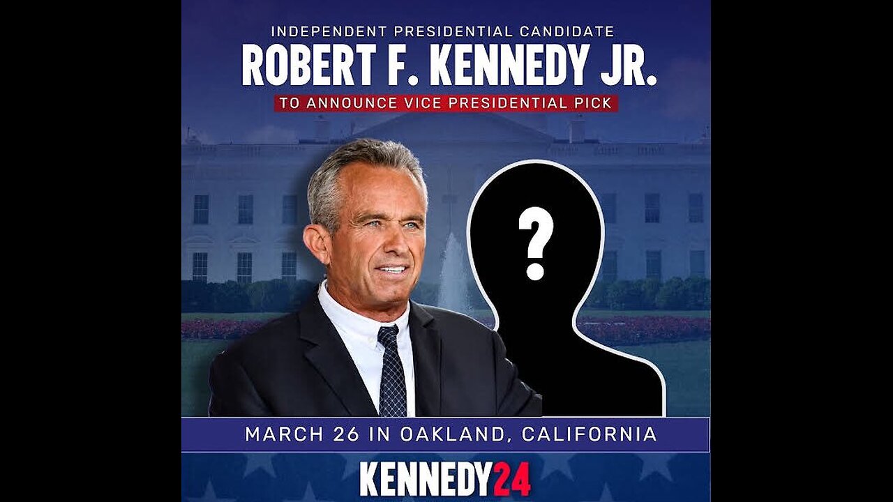 LIVE: RFK Jr. VP Announcement