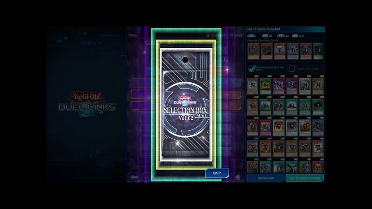 YuGiOh Duel Links - Mini Selection Box Vol.2 Unbox! Get ULTRA RARE Cyber Dragon!!! OMG!