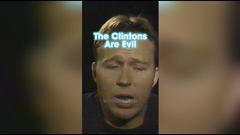 Alex Jones: Bill Clinton is a Sickening Travesty of Evil - 1990s