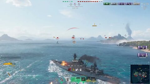 World of warships: Secondary and Speed specked Marseille