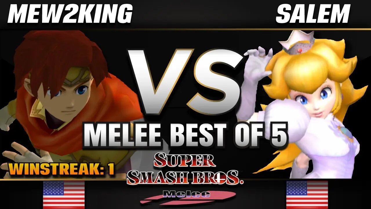 Mew2King's Roy vs Salem's Peach - The Rematch