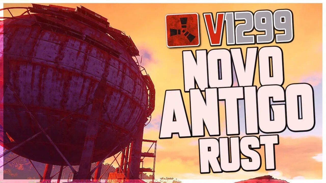 NOVO RUST PARA PC FRACO! RUST V1299