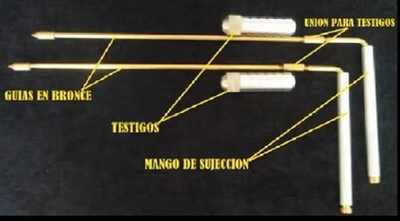 VARILLAS DETECTORAS DE ORO Y GUACAS