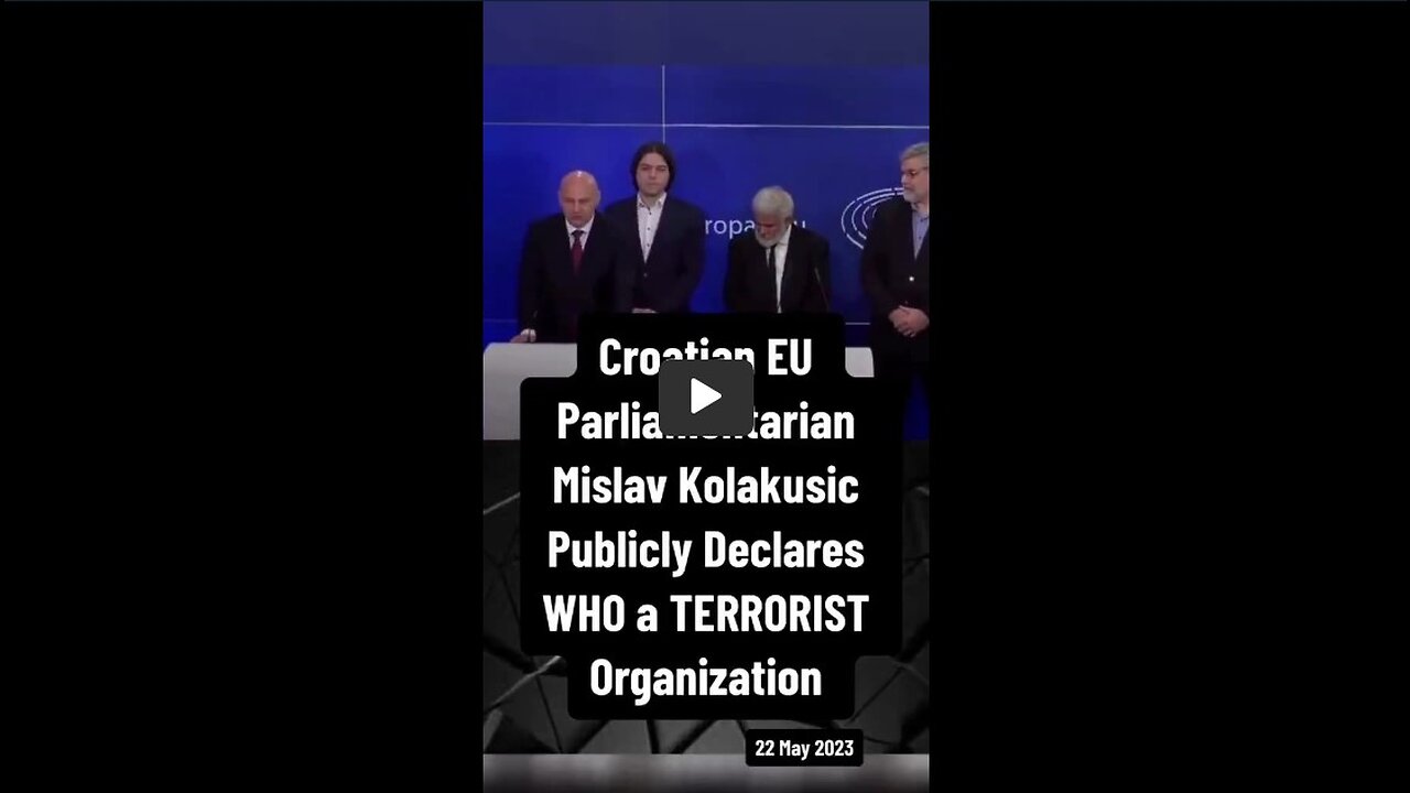 Croatian politician calls WHO a TERRORIST organization