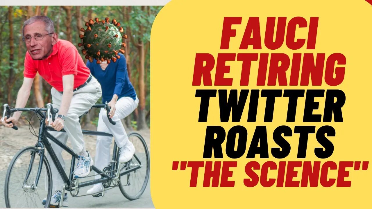 FAUCI Resigning, Gets Roasted On Twitter