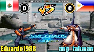 SNK vs. Capcom: SVC Chaos (Eduardo1988 Vs. ang_talunan) [Mexico Vs. Philippines]