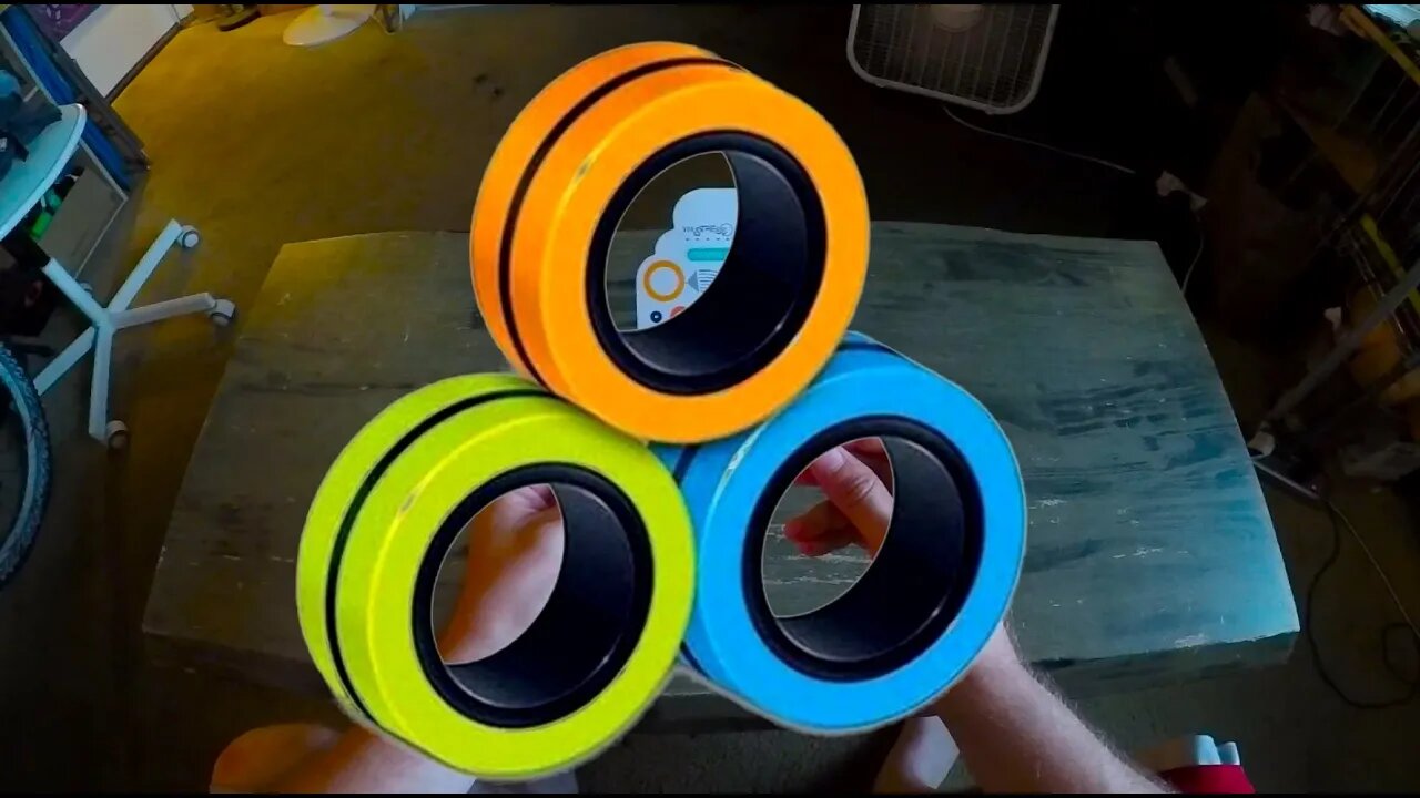 Magnetic Fidget Rings Unboxing