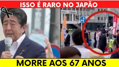 SHINZO ABE MORREU | JAPÃO