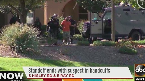 Robbery suspect identified after SWAT situation in Gilbert