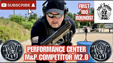 SMITH & WESSON PERFORMANCE CENTER M&P COMPETITOR 9MM REVIEW! FIRST 100 ROUNDS!