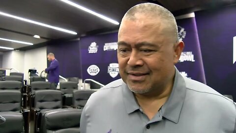 Kansas State Football | Mike Tuiasosopo Interview | April 6, 2022