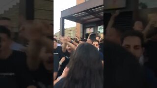 Vascaínos no Barra Music cantando às 6 da manhã - 14/11/2021