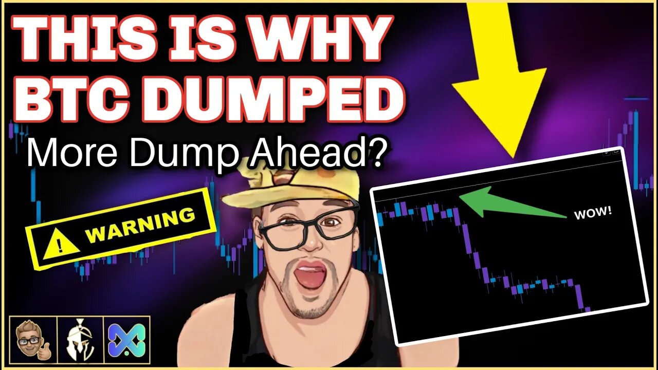 This is Why Bitcoin DUMPED! Bitcoin Bear Market Confirmed? (My Epic Short Trade)
