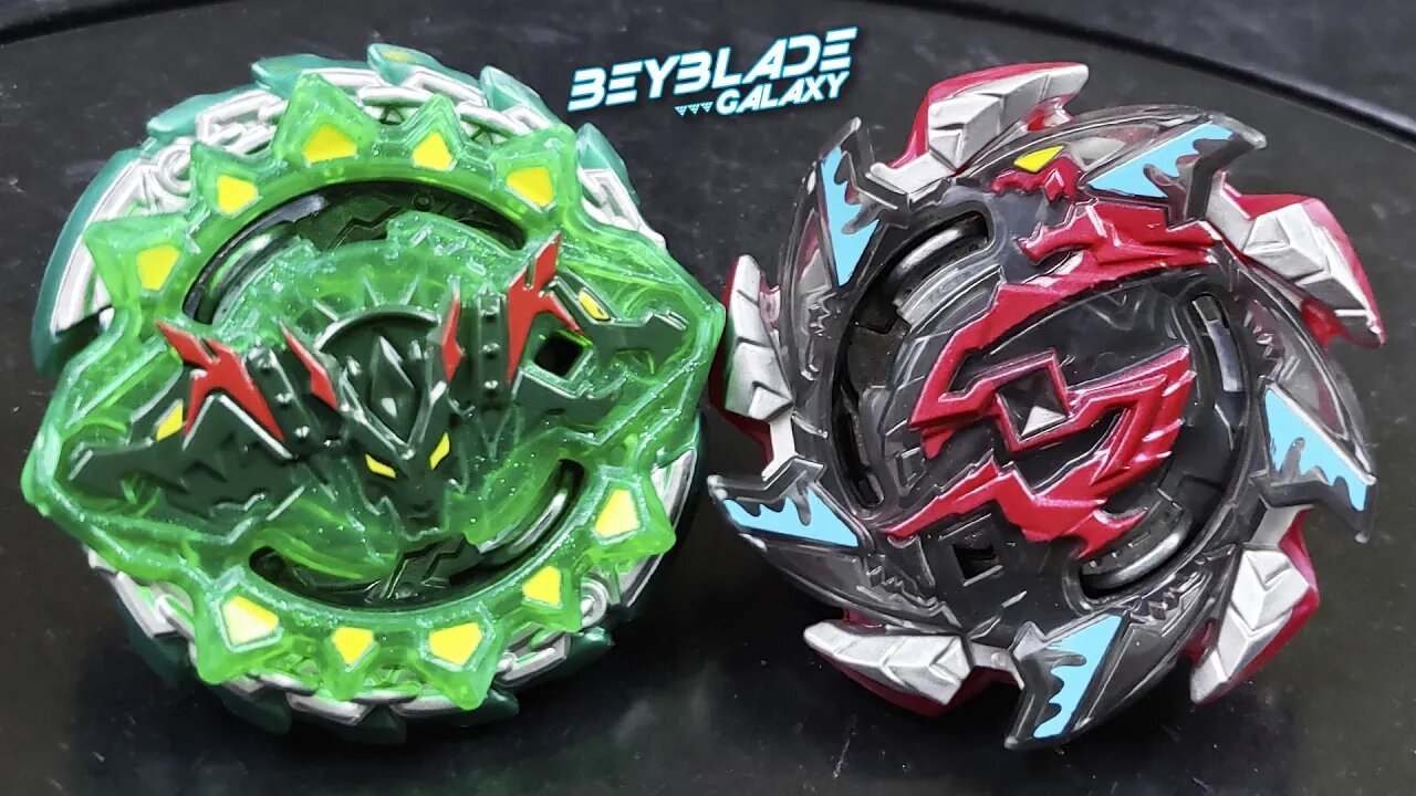 HAZARD KERBEUS .7.At-S vs HEAT SALAMANDER .12.Op-S - Beyblade Burst ベイブレードバースト