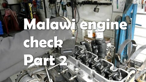 Malawi 110 stripping the engine to find out what is wrong. Part 2