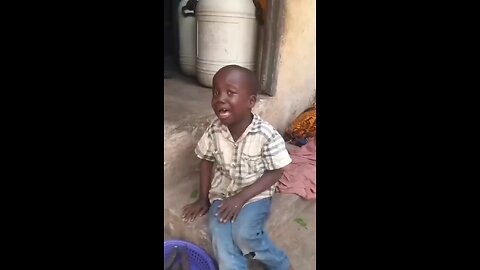 child crying funny