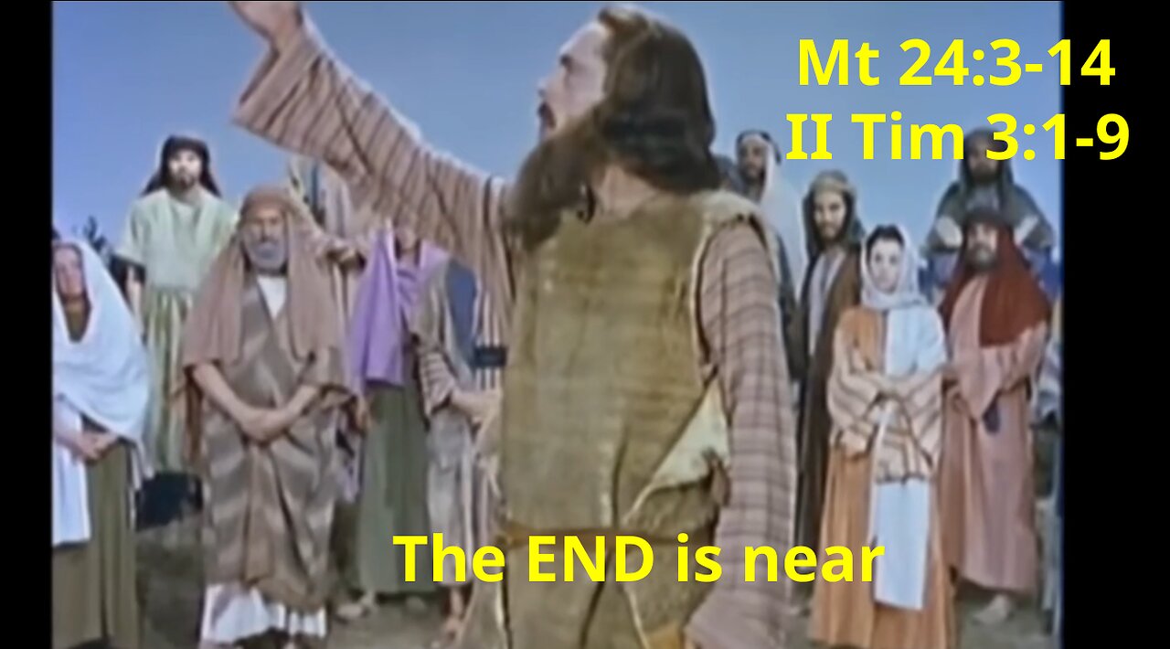 The END is near - They Say Daron Malakian (Mt 24:3-14, II Tim 3:1-9)