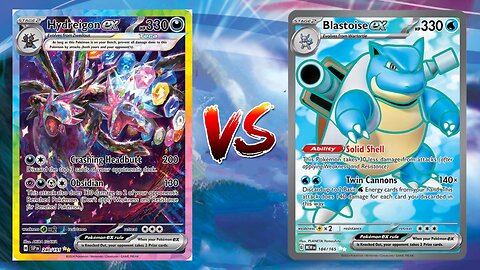 Pokemon TCG Live Hydreigon EX VS Blastoise EX Palkia VSTAR!!