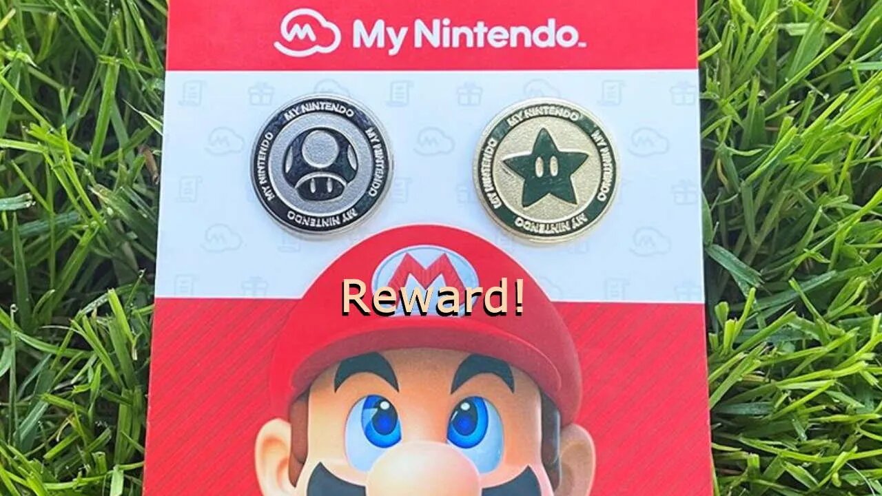 My Nintendo Platinum Point and Gold Point Coins Pin Set