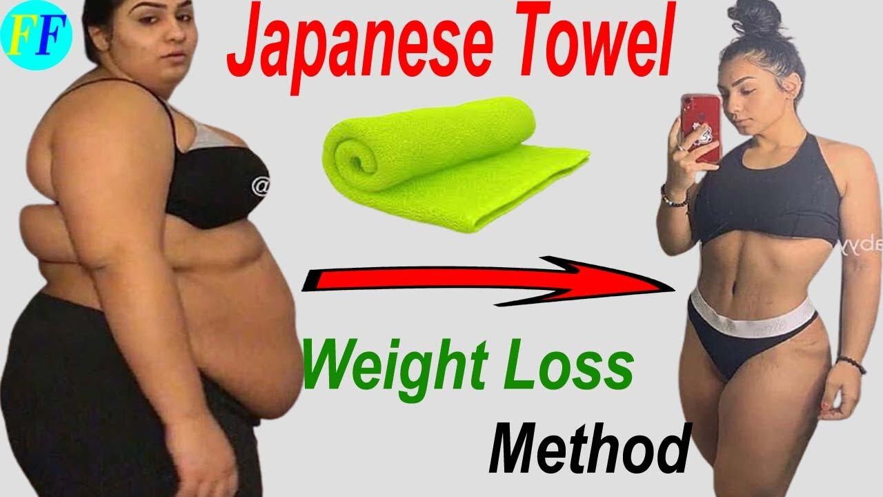 A Japanese Weight Loss Method Using A Towel! 😯😍