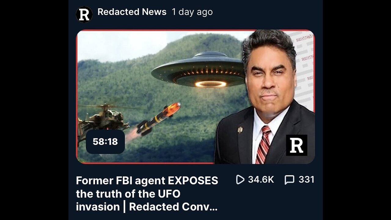 Captioned: The formerly FBI agent says FBI is controlled by the cabal