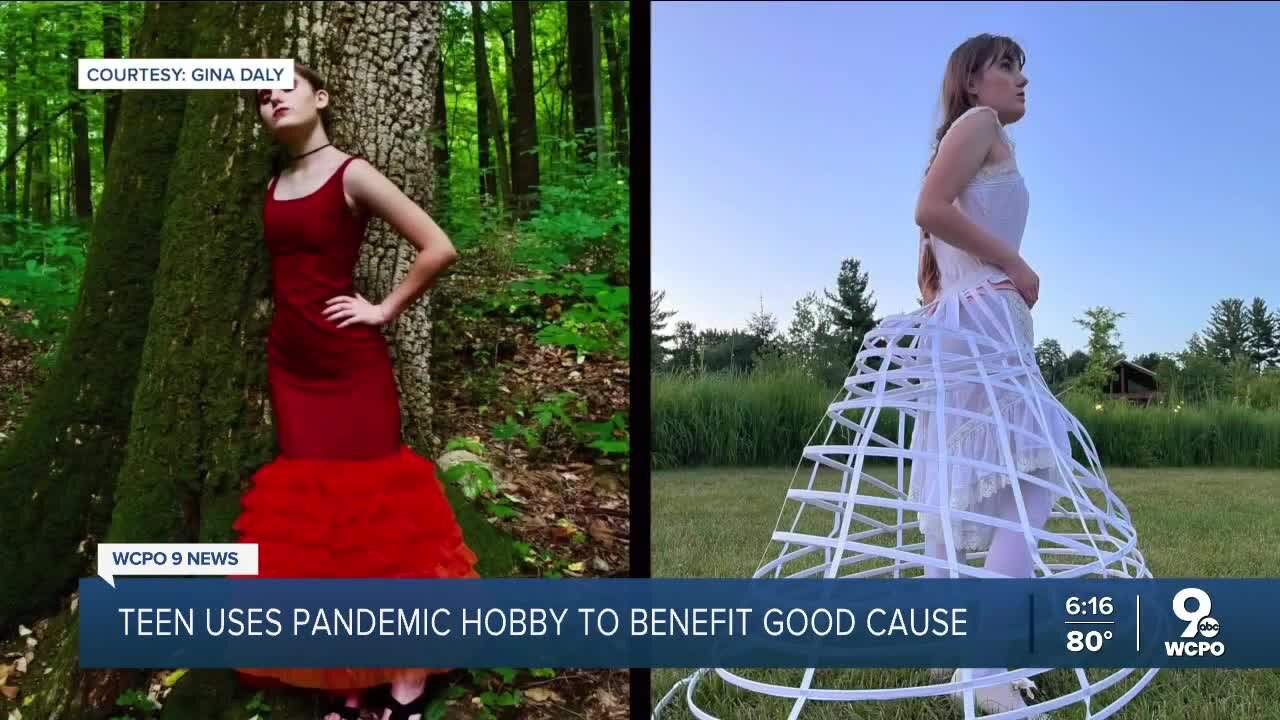 Montgomery teen uses pandemic hobby to help Cincinnati nonprofit