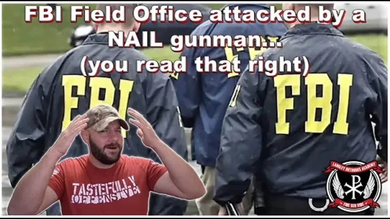 BREAKING: FBI field office attacked with… A nail gun?… Media tortures headline into an AR story...