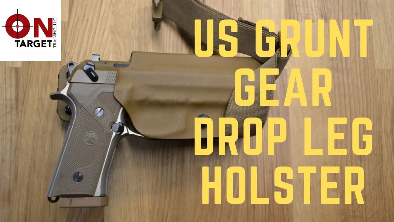 US Grunt Gear's Drop Leg Holster for the M9A3