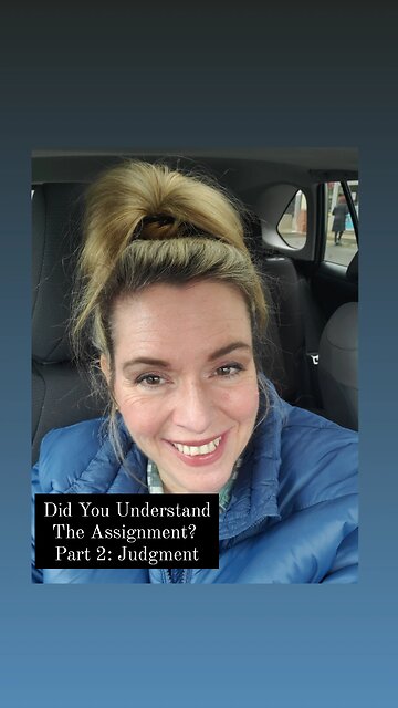Did You Understand The Assignment Part 2: Judgment