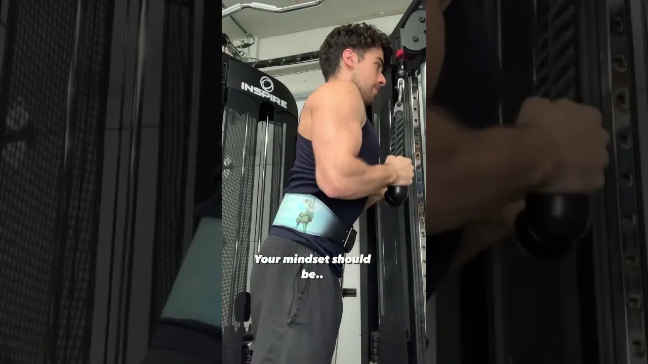 A Determined Mindset Is Key #workoutgoals #muscle #shorts #fitness #youtubeshorts
