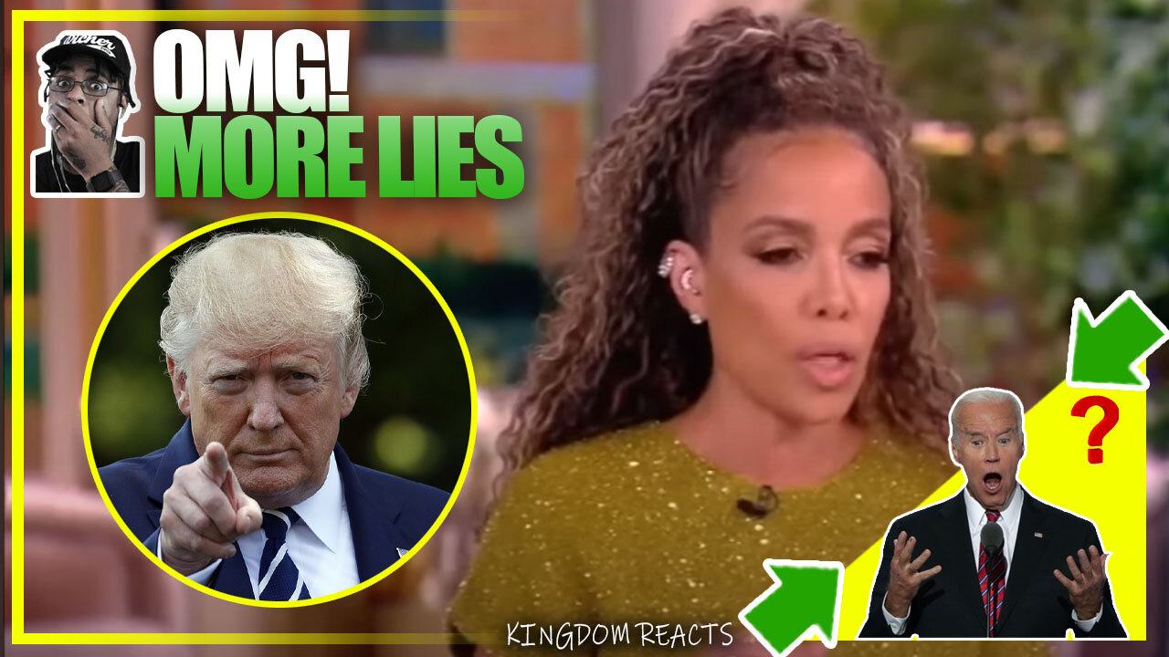 THEY'RE SO OUT OF TOUCH! | The View's Sunny Hostin LOSES IT Seeing Biden Loss To Trump