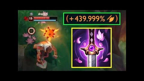 Tristana + New Ghostblade (400% AD on E)
