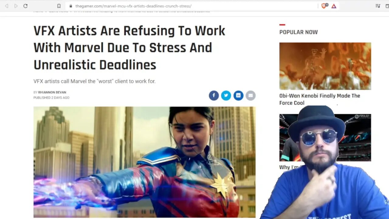 Marvel VFX Artist Speaks Out! Horrible Work Conditions, Underpaid, Overstressed. Disney Marvel Sucks