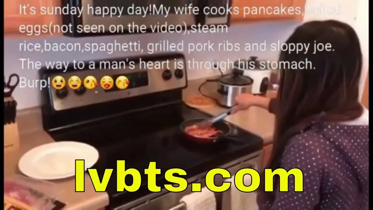 Filipina Wife Cooking up a Storm