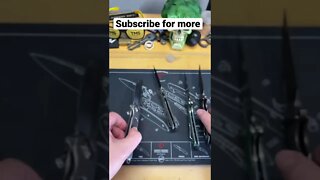 Knife knowledge, early VS late lock up #Shorts #Knives #KnifeLife #Knife #KnifeKnowledge￼￼