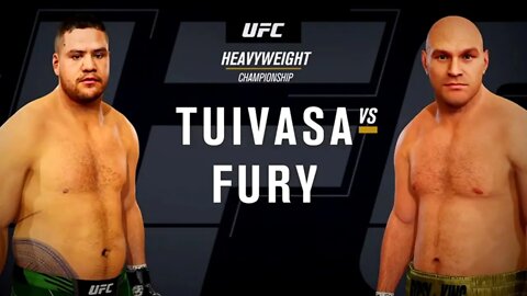 EA Sports UFC 4 Gameplay Tyson Fury vs Tai Tuivasa