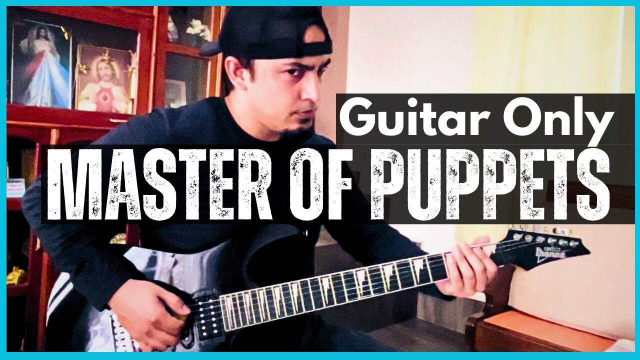 Master of Puppets | Guitar ONLY | No Backing Track