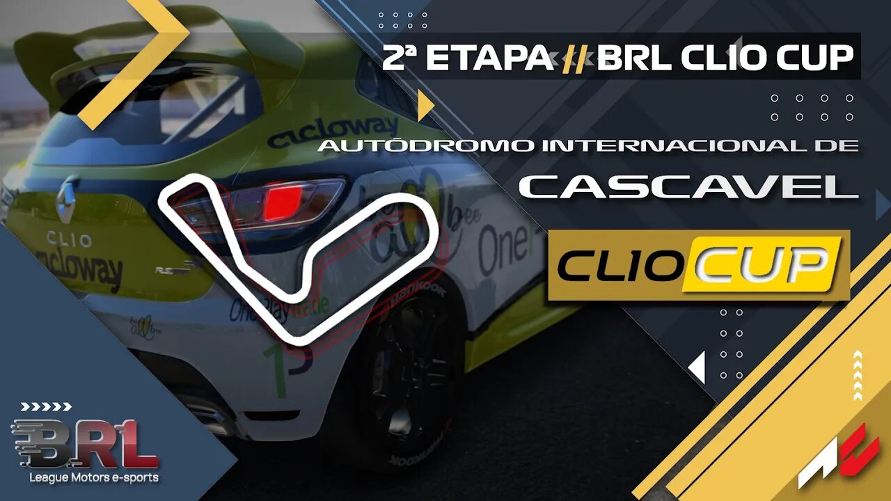 ONEPLAYTRADE CLIO CUP 2021 - 2ª Etapa - Cascavel - ASSETTO CORSA