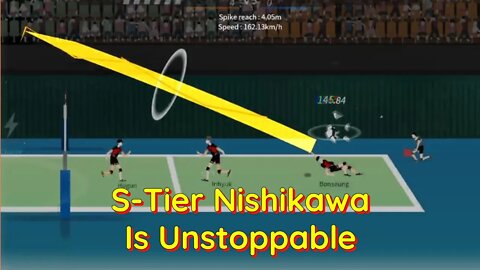 The Spike Volleyball - S-Tier Nishikawa Returns vs Iron Wall High....