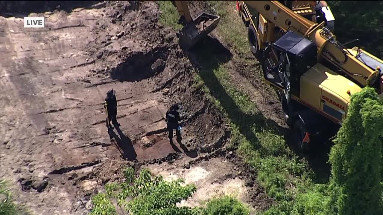 Cold case tip leads to excavation in Largo, Pinellas County Sheriff's Office says