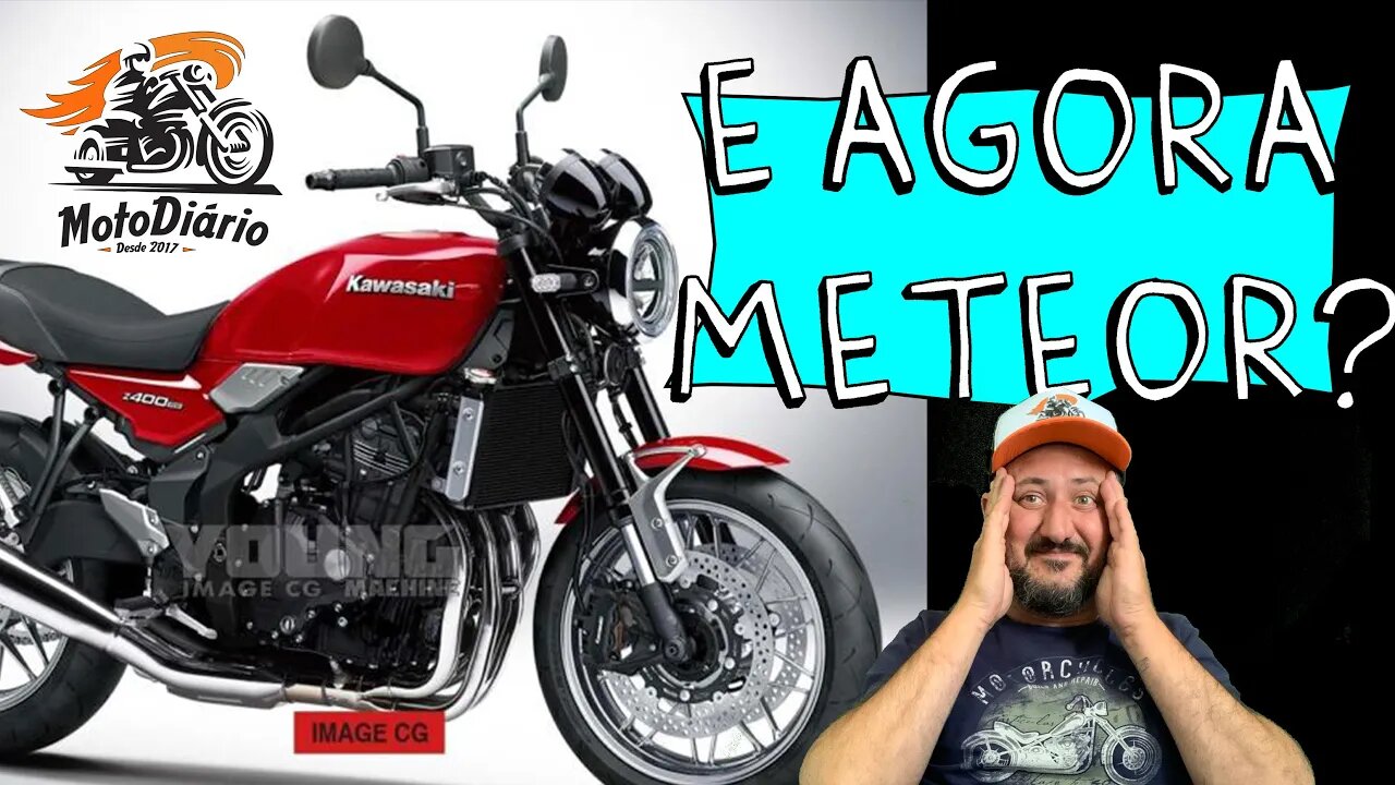 NOVA Kawasaki Z650 RS chegou, RUMORES de que uma Z400 RS está a caminho, e agora METEOR?