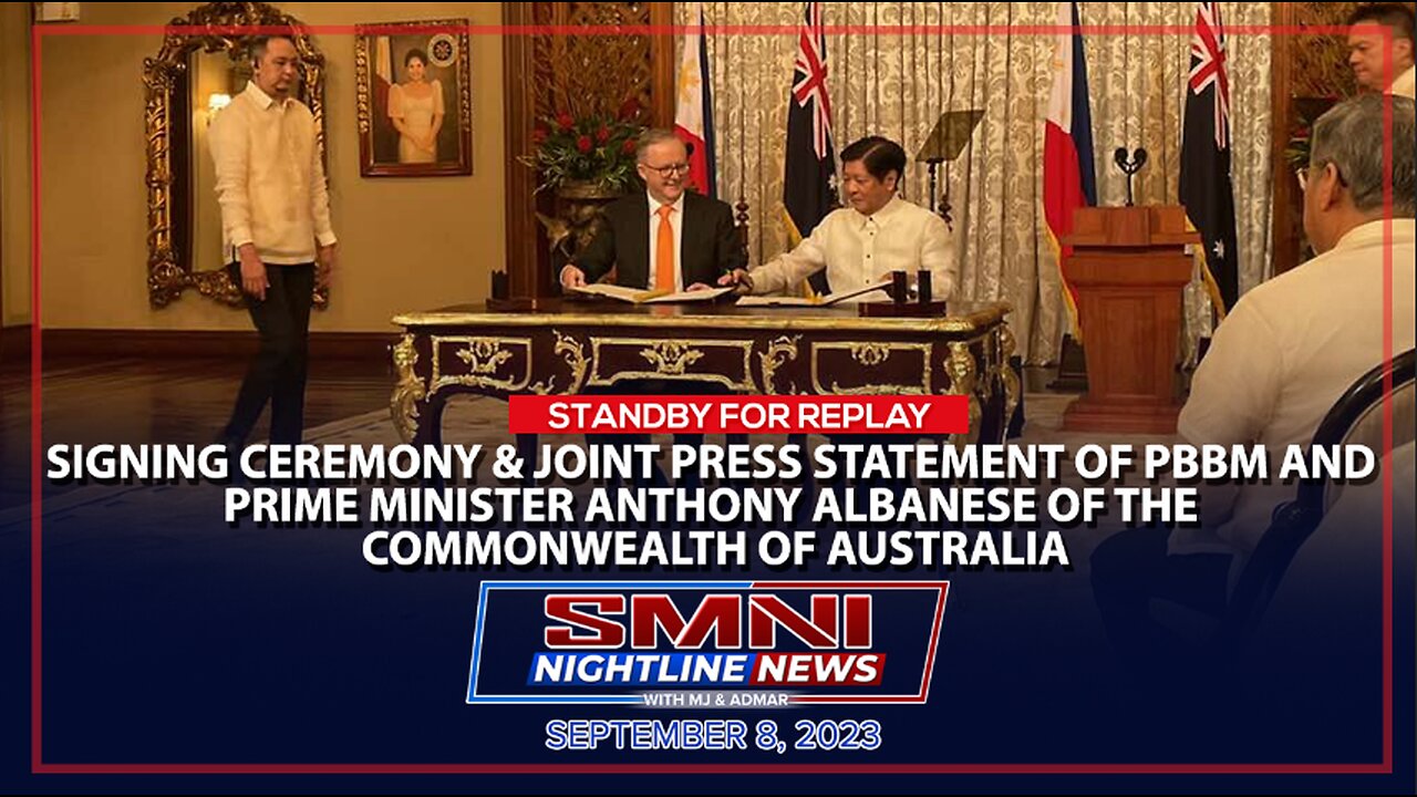 REPLAY: Signing Ceremony & Joint Press Statement of PBBM and PriMin Anthony Albanese