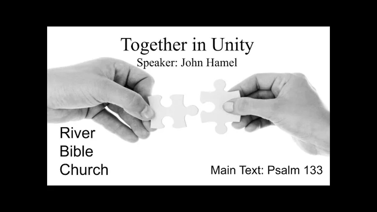 Together in Unity - April 25, 2021