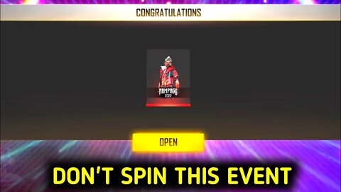 Free Fire New Rampage Bundle Open - Rock Munna Gaming