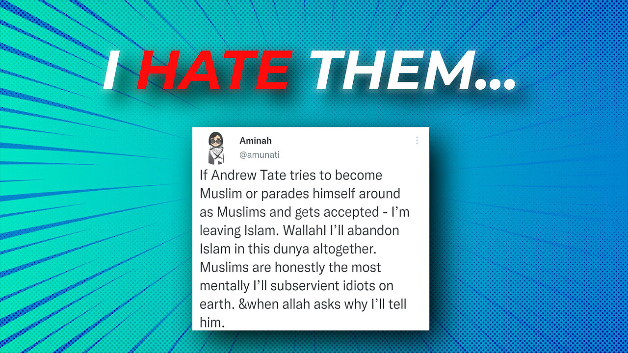 I hate Andrew Tate's "FANS" and "HATERS"