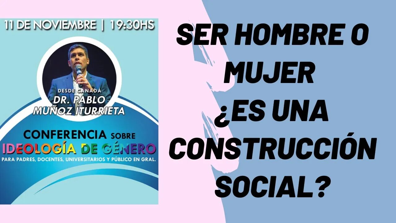 Ser hombre o mujer ¿Construcción Social?